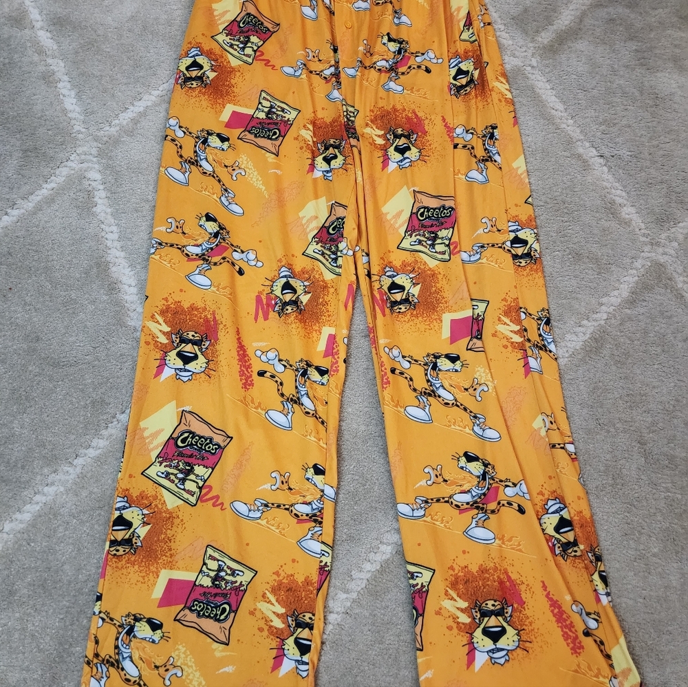 Hot Cheetos Medium Pajama Pants Chester Cheeto - Picture 4 of 8